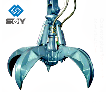 Hydraulic Scrap grab, Steel scrap grab, Hydraulic grab crane